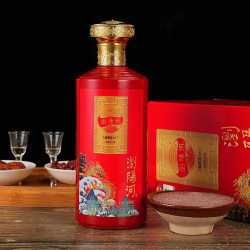 浏阳河龍苏宴A6浓香型52度白酒500ml*6礼盒装一箱1瓶商务品送礼盒