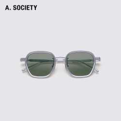 A.SOCIETY TITANIUM GALE 复古时尚轻盈纯钛防晒男女墨镜