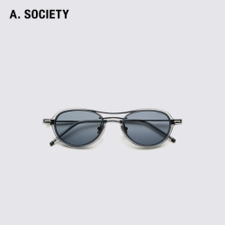 A.SOCIETY MAISON KITSUNE 防蓝光太阳镜 HIKARI 圆框钛架