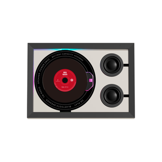 狂响 K18 蓝牙CD机 FM收音 壁画音箱