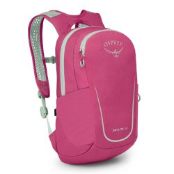 OSPREY Daylite Jr. 儿童日常背包, Hotspot 粉色/冰霜薄荷色