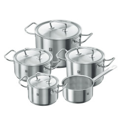 Zwilling Twin 双立人经典锅具套装 5件 (Sigma Classic 材质 适用于电磁炉)