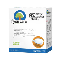 If You Care 洗碗机专用洗碗凝珠 植物矿物配方 40粒装 浓缩去污 可生物降解