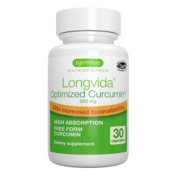 Igennus Healthcare Nutrition 姜黄素草本补充剂 胶囊 姜黄素 不含转基因成分 1件装 瓶