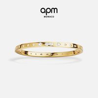 APM Monaco Les Gouttelettes 金黄色水滴手镯 S YB5910OX