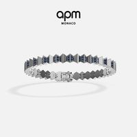 APM Monaco Up and Down Bleue手链 灰色 15cm WB5610KBR