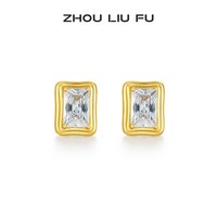 移动端：周六福 ZLF 周六福 银饰耳钉 925银 J0914201-316925