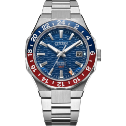 CITIZEN 手表男士自动机械series 8系列蓝盘钢带NB6030-59L