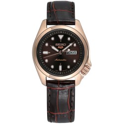 SEIKO 5号手表女款潮流时尚通勤百搭小表盘机械表 节日礼物