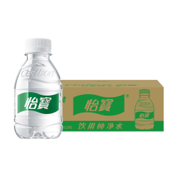 怡宝 饮用纯净水211ml*24瓶 口袋水京东专供 整箱装