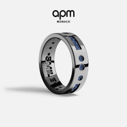 APM Monaco SMILE摩斯密码戒指 对戒
