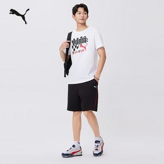 PUMA 690253 纯棉 白色 L 运动T恤