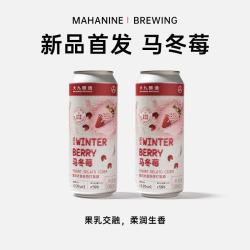 大九 马冬莓酸奶冰淇淋西打果泥啤酒 500ml*2罐