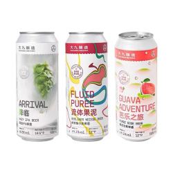 大九 酿造柏龙酸小麦精酿啤500ml芭乐马冬莓 大九马冬梅 2罐