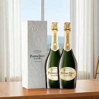 移动端：CHAMPAGNE PERRIER-JOUET Perrier-Jouet 巴黎之花 香槟 干型 起泡葡萄酒 750ml*2瓶 礼盒装