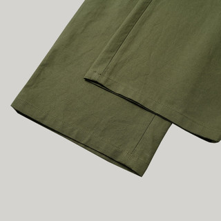 Levi's 李维斯 003HV 美式宽松抽绳棉麻工装裤 绿色 XL