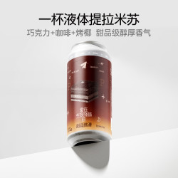 纸飞机酿造 爱在午夜降临前 甜品世涛 纸飞机精酿国产精酿啤酒473m 2罐 473mL