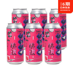 纸飞机酿造 新鲜日期纸飞机国产酿造桃波酸声道无尽夏超个体组合装 6听 桃波473ml 6听 桃波473ml