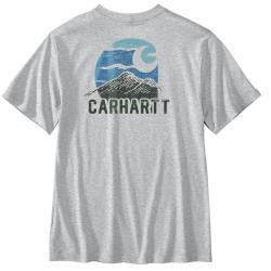 carhartt 107519 宽松轻量山地图案 男士短袖T恤
