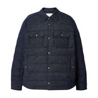 JACK&JONES 225423022E37 男士冬季休闲羽绒服 墨蓝 M