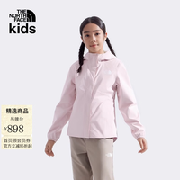 北面 童装Antora儿童防水硬壳冲锋衣户外外套夹克女童|8A49 BP6/粉色（女童）