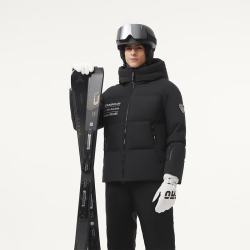 坦博尔 【滑雪不臃肿】鹅绒男女同款短款羽绒服加厚保暖户外运动商场同款外套 TEF550380A