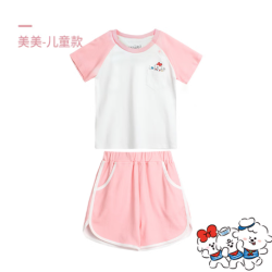 ibaby 奈娃家族儿童短袖短裤套装