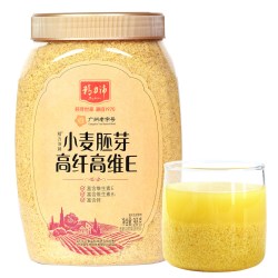 精力沛 小麦胚芽粉高纤高维生素E即食冲饮麦片无添加蔗糖 968g 罐装