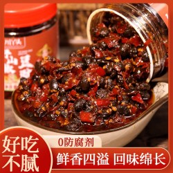 川丫头 野山椒豆豉 238g*1瓶 特辣