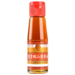 崔字牌 小磨芝麻油香油 128ml 瓶装