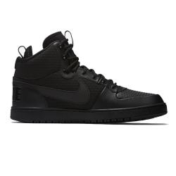 NIKE  男子COURT BOROUGH MID高帮休闲板鞋 AA0547-002黑色42.5码