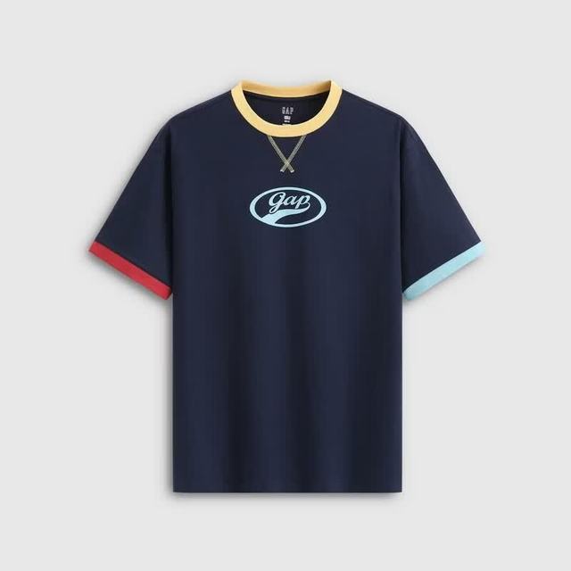 Gap 男女26年纯棉logo短袖T恤