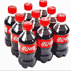可口可乐 瓶/迷你瓶汽水饮料整箱畅饮夏天解渴网红饮品 300ml*6瓶