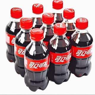 可口可乐 瓶/迷你瓶汽水饮料整箱畅饮夏天解渴网红饮品 300ml*6瓶