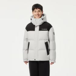 坦博尔 可脱卸帽 新铝色 3XL TAF550335D男士羽绒服