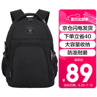 SUISSEWIN 双肩电脑背包商务休闲双肩包男女学生书包旅行包祥兴背包9017