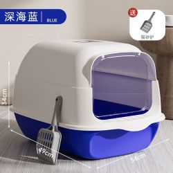 超大号抽屉式猫砂盆防溅除臭