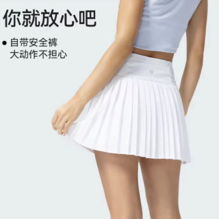 运动不走光：KAWASAKI 小蛮腰系列 羽毛球短裙 运动防走光半身裙
