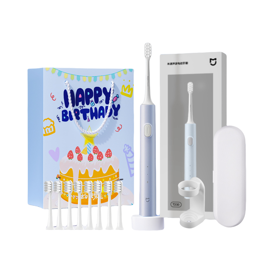 蓝色 生日限定礼品袋