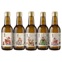 德胜清 清纯米大吟酿清酒 福禄寿喜财 240ml