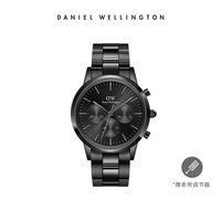 移动端：Daniel Wellington DanielWellington）DW手表男三眼计时系列商务钢带