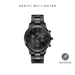 Daniel Wellington DanielWellington）DW手表男三眼计时系列商务钢带
