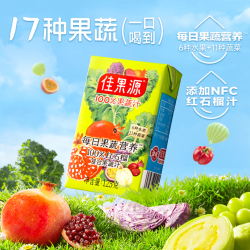 佳果源 红石榴复合果蔬汁 125g*36盒
