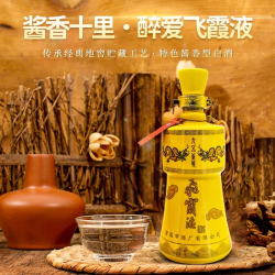 红荔 广东 九五至尊53度飞霞液陈酿500ml*1瓶酱香型 53度 500mL 1瓶