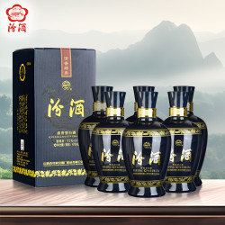 汾酒 蓝汾 53%vol 清香型白酒 475ml*6瓶 整箱装