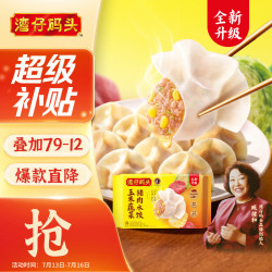 湾仔码头 玉米蔬菜猪肉水饺 1.32kg