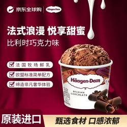 哈根达斯 比利时巧克力冰淇淋 460ML/桶