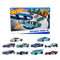 Hot Wheels 风火轮 10辆1:64 超跑合金车模套装玩具 男孩