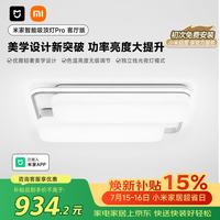 米家 929002908系列 智能吸顶灯Pro 140W 2700-6000k 银色 960*600*85mm