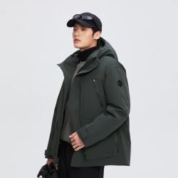 波司登 奥莱冬季羽绒服鹅绒外套 幻影绿4765 2XL 190/108A
